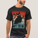 Search for cat with knife tshirts Halloween