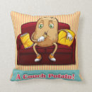 Search for couch potato cushions Humour