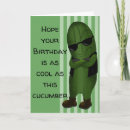 Search for cucumber cards Green