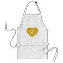 Search for anniversary aprons Gold