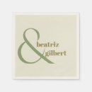 Search for moss green napkins Stylish