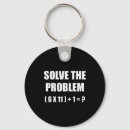 Search for math jokes key rings Six