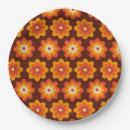 Search for retro 70s plates Flowers