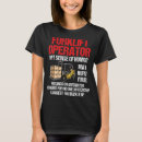 Search for forklift operator tshirts Humour