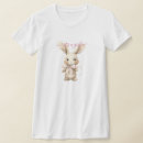 Search for bunny womens tshirts Watercolor