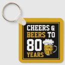 Search for 80th key rings 80th birthday celebration