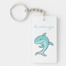 Search for marine mammals key rings Blue