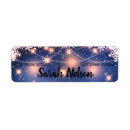 Search for blue tree return address labels Beautiful