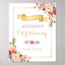 Search for christening welcome signs Pink