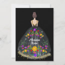 Search for mexican fiesta quinceanera invitations Black