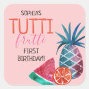 Search for girly first birthday stickers Fruit