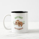 Search for funny animal pun mugs Sloth