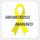 Search for yellow ribbons stickers Endometriosis