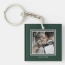 Search for emerald green wedding key rings Couple