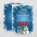 Search for snowman baby shower invitations Winter
