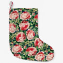 Search for pink and green christmas stockings Red