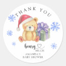 Search for winter thank you stickers Snowflakes