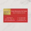 Search for gold text business cards Professional
