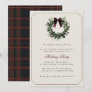 Search for wreath seasonal invitations Holiday cocktail party