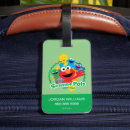 Search for big bird sesame street luggage tags Grover