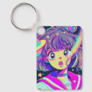 Search for anime girl key rings Cute