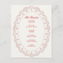 Search for red 4x5 invitations Calligraphy