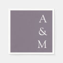 Search for purple wedding napkins Minimalist