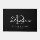 Search for initials doormats Family