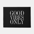 Search for good vibes doormats Cute
