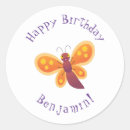 Search for butterfly cartoon stickers Insect