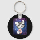 Search for cats in space key rings Animal