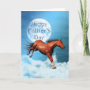 Search for horse fathers day cards Chestnut