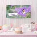 Search for purple birthday banners Botanical