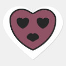 Search for love symbol stickers Black