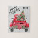 Search for red truck puzzles Rustic