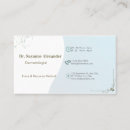 Search for dermatologist business cards Professional