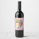 Search for pink pattern labels White