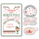 Search for santa delivery stickers Children