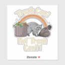 Search for funny raccoon stickers Animal