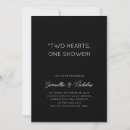 Search for two brides invitations Black