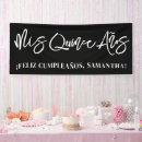 Search for quinceanera party decor Calligraphy