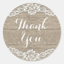 Search for lace wedding stickers Thank you