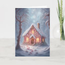Search for cottage christmas cards Whimsical