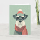 Search for schnauzer christmas cards Cute