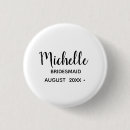 Search for bachelorette party badges Black and white