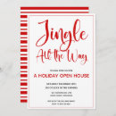 Search for business open house invitations Festive