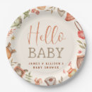 Search for fall baby shower plates Elegant
