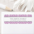 Search for damask wedding return address labels Pattern