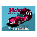Search for classic car posters Old school