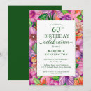 Search for luau 60th birthday invitations Tropical